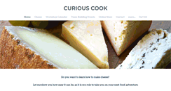 Desktop Screenshot of curiouscook.co.nz